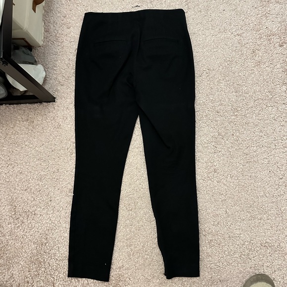 Club Monaco Slim Seam Trouser black size 4 - Picture 11 of 12
